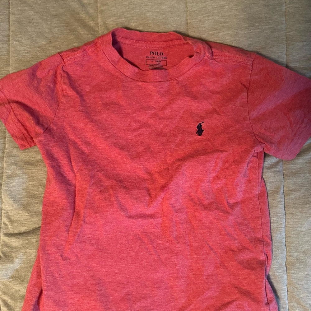 Polo by Ralph Lauren Kids Red Short Sleeve Tee